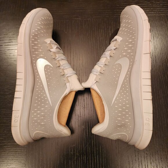 Mens Nike Free 5.0 Gray/White Athletic Comfort Shoes Sz. 9US (W Sz. 11M) - Picture 8 of 13